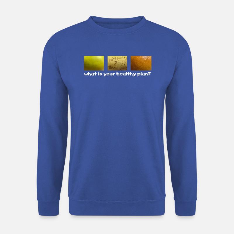 Healthy Plan - Unisex Sweatshirt - royal blue