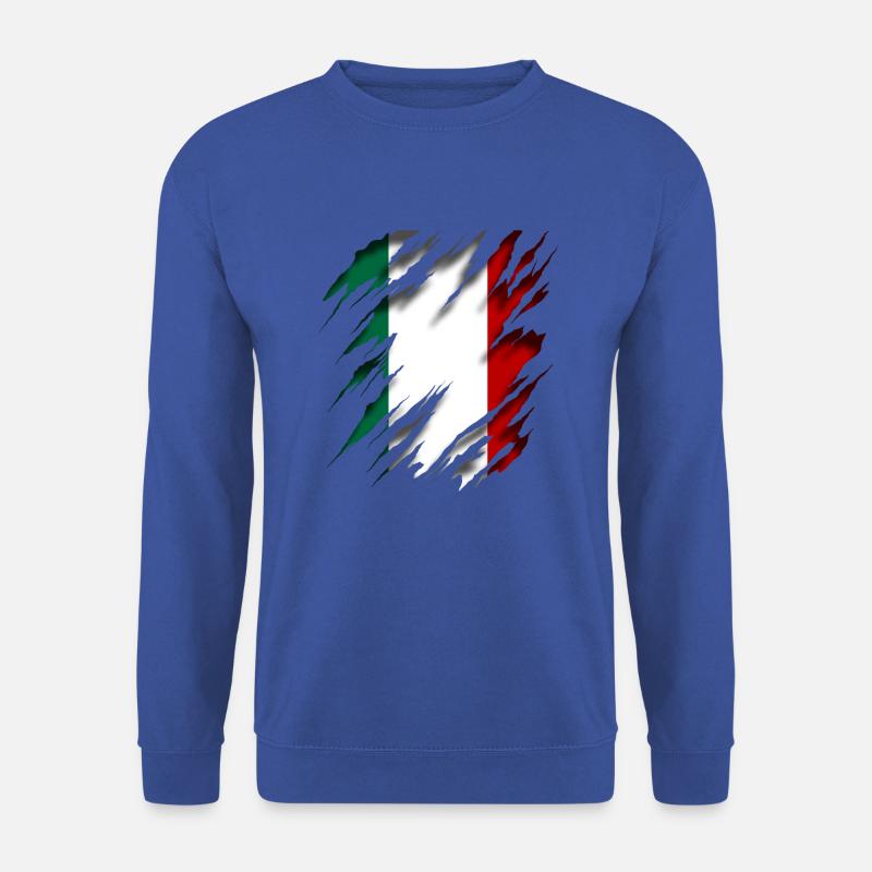 italien - Unisex Pullover - Royalblau