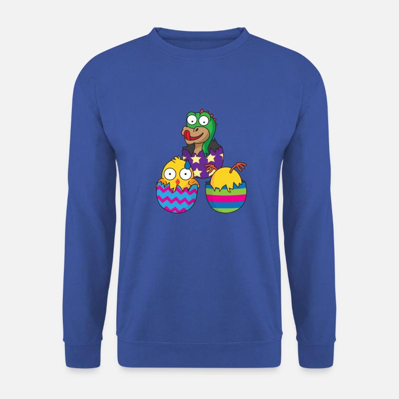 Ostereier Ostern Überraschung Küken Easter - Unisex Pullover - Royalblau