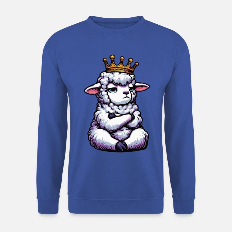 Sheep Sheep Shepherd Sheep Keeper Ram - Unisex Sweatshirt - royal blue