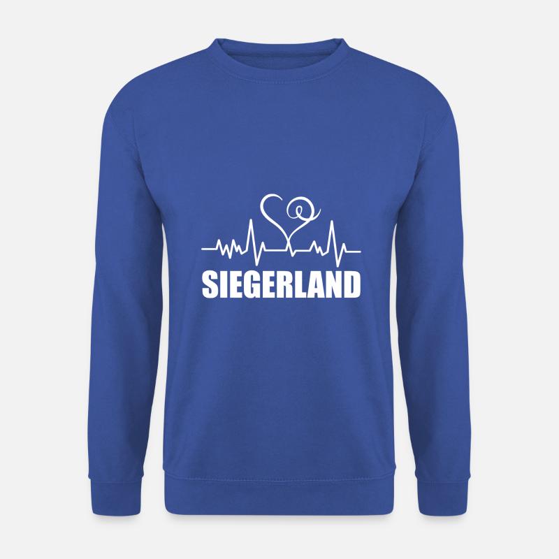 Heartbeat Siegerland - Unisex Pullover - Royalblau