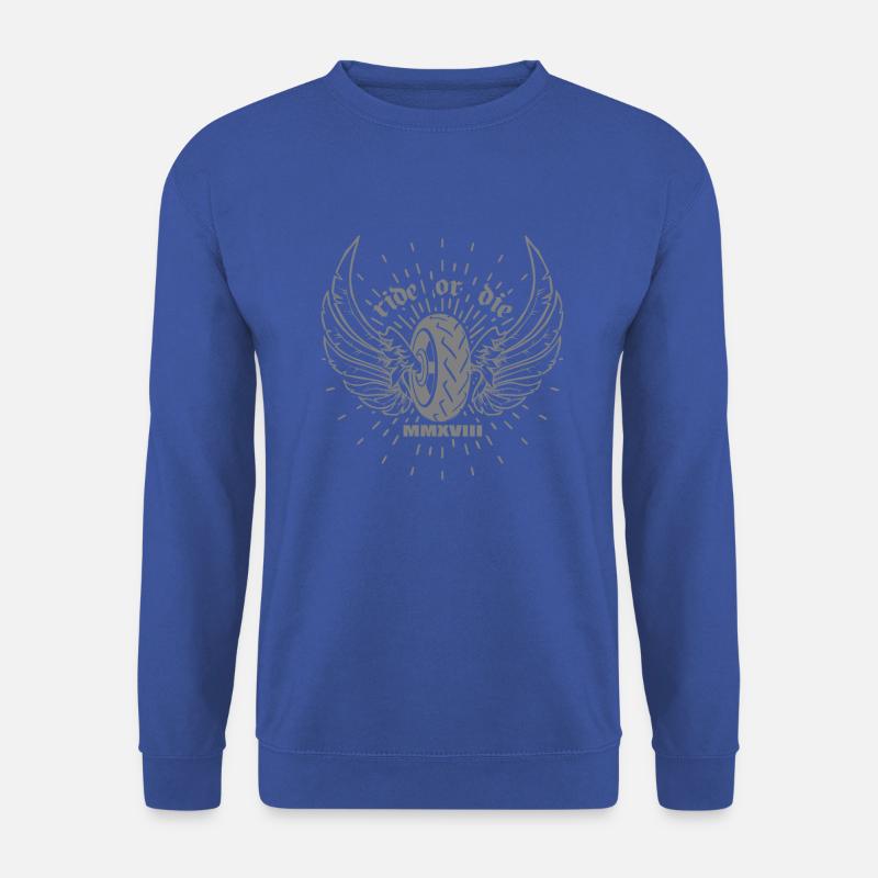 Ride or die - Unisex Pullover - Royalblau