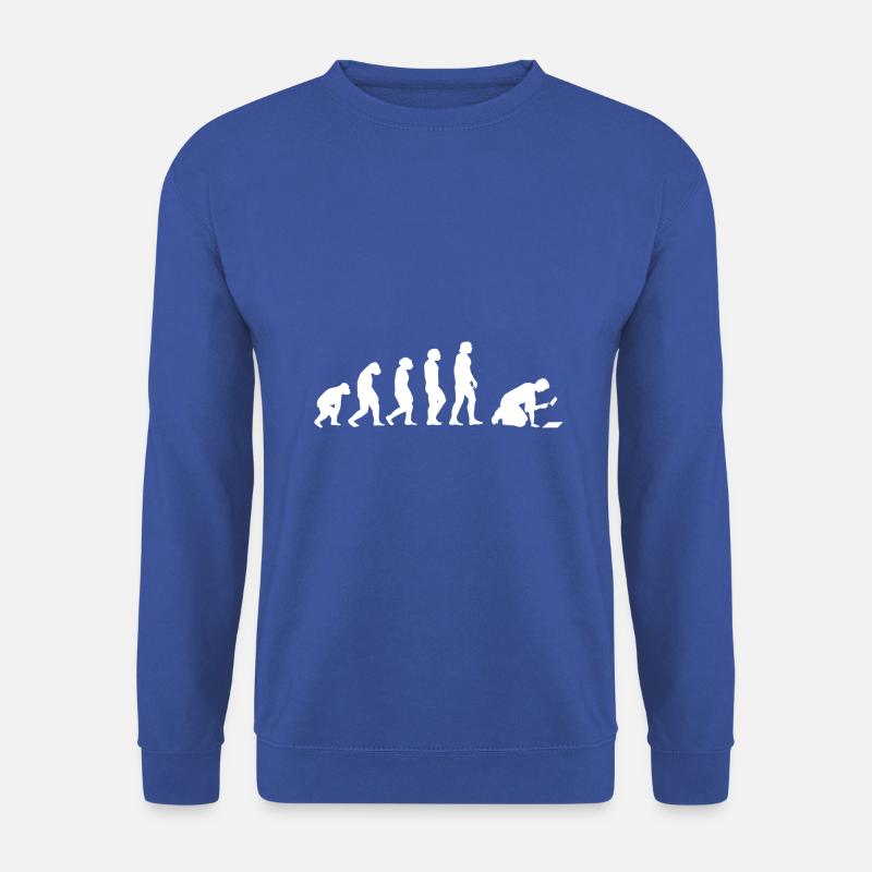 Evolution Fliesenleger - Unisex Pullover - Royalblau