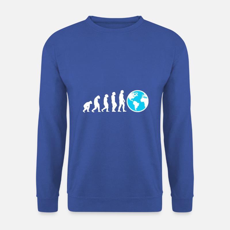 Evolution Geografielehrer - Unisex Pullover - Royalblau