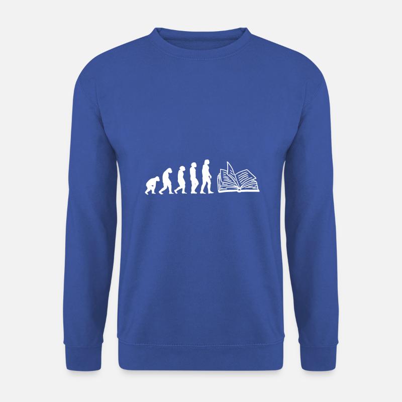 Evolution Geschichtslehrer - Unisex Pullover - Royalblau