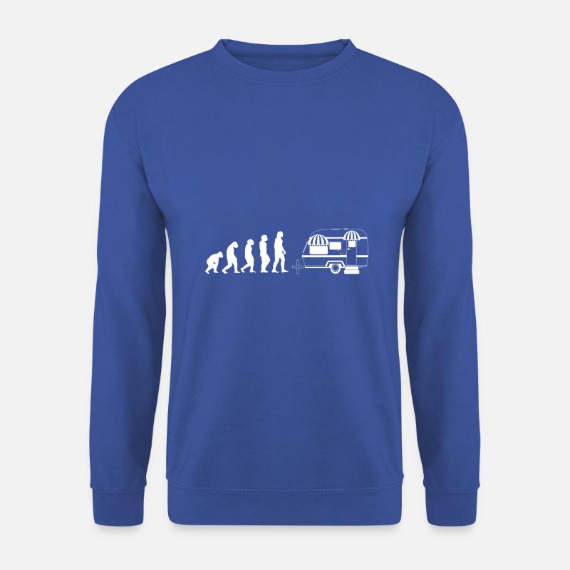 Evolution Camper - Unisex Pullover - Royalblau