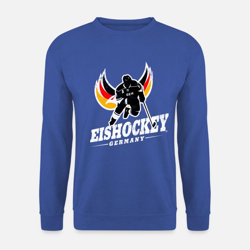 DEUTSCHLAND EISHOCKEY TEAM GERMANY ADLER - Unisex Pullover - Royalblau