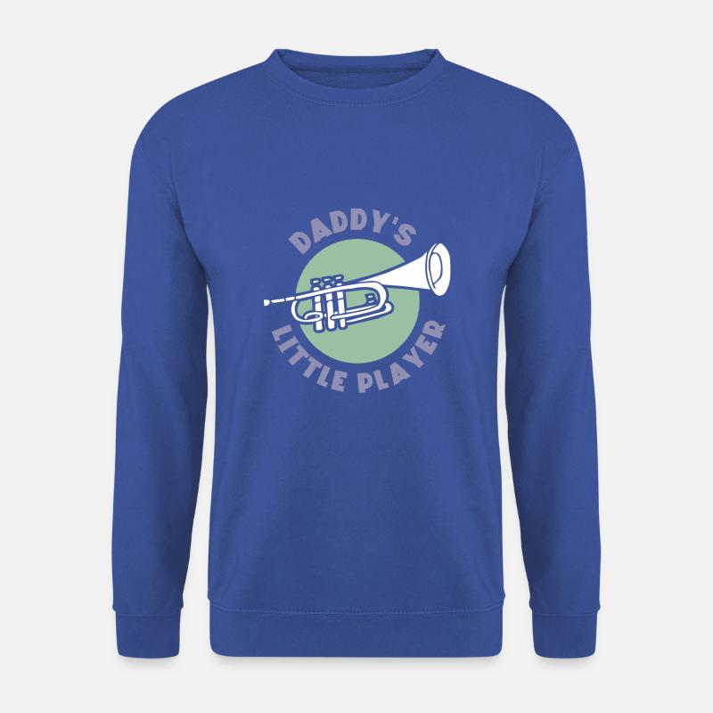 Daddy's little player - Unisex Pullover - Royalblau