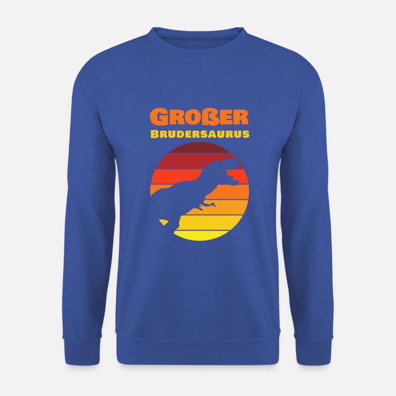 Großer Bruder Brudersaurus - Unisex Pullover - Royalblau