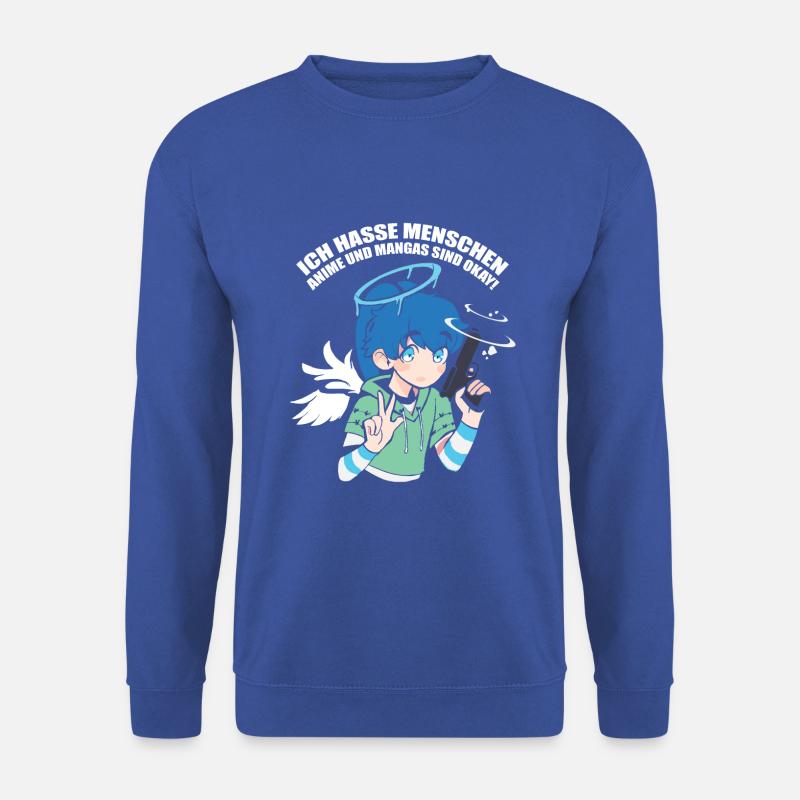 Anime und Mangas sind Okay - Unisex Pullover - Royalblau