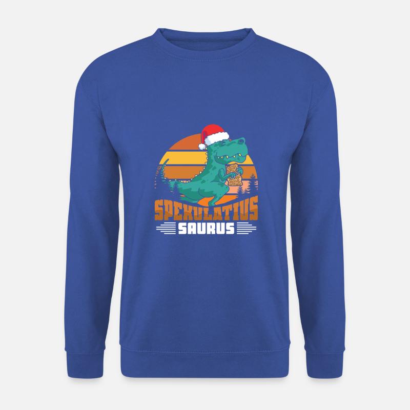 Spekulatius Saurus - Unisex Pullover - Royalblau