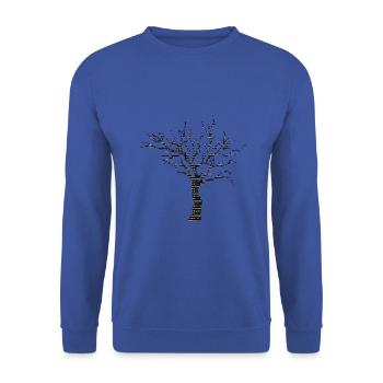 Binary Tree Admin Hacker Coder Programmierer - Unisex Pullover - Royalblau - Vorne - Alina (178cm) & Michal (187cm)