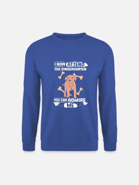 Hund Kita Kindergarten 2023 - Unisex Pullover - Royalblau