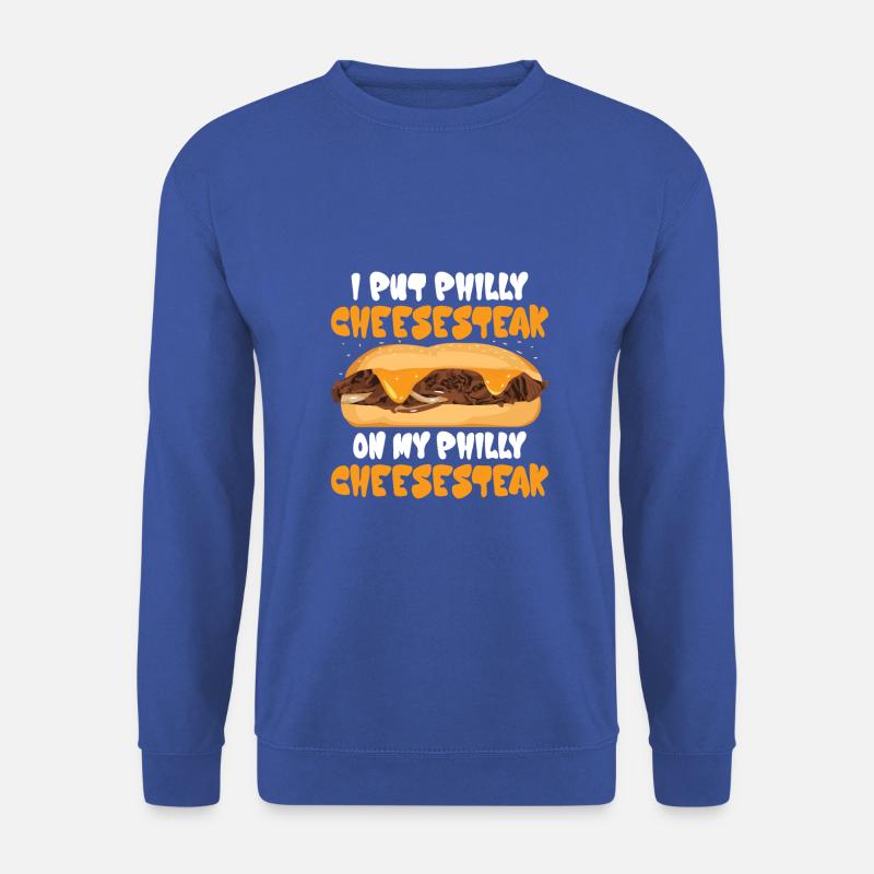 Philly Cheesesteak Sandwich - Unisex Pullover - Royalblau
