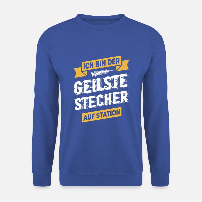 Krankenschwester Krankenpfleger - Unisex Pullover - Royalblau