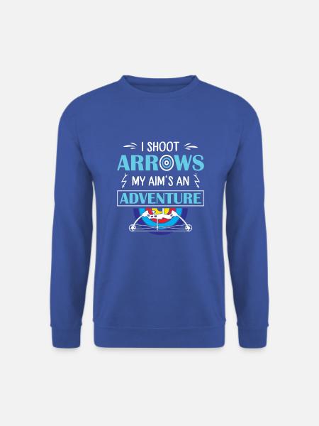 Bogenschießen Bogenschütze - Unisex Pullover - Royalblau