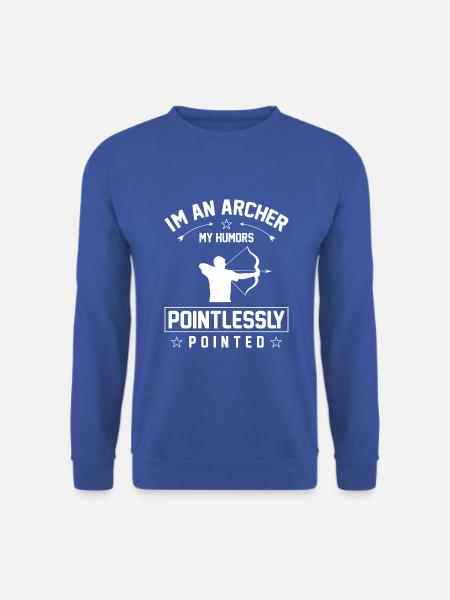 Bogenschießen Bogenschütze - Unisex Pullover - Royalblau