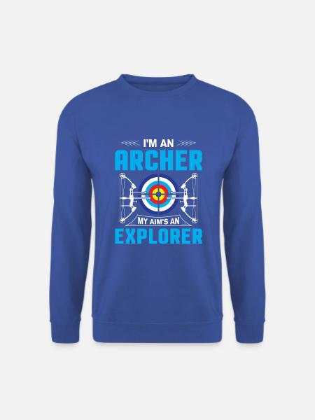 Bogenschießen Bogenschütze - Unisex Pullover - Royalblau