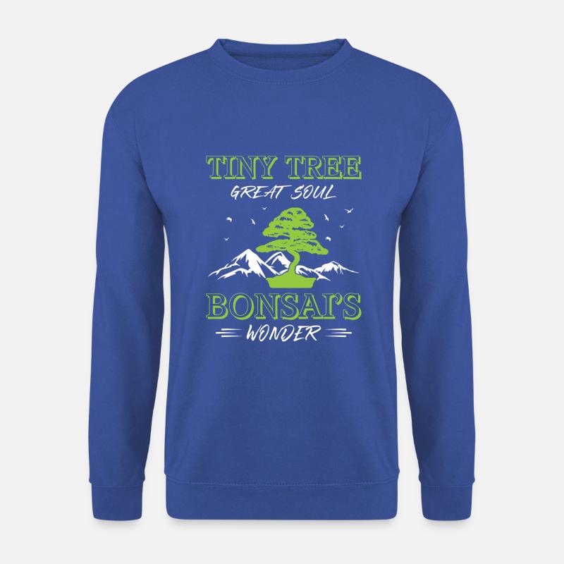 Bonsai Tree - Unisex Pullover - Royalblau