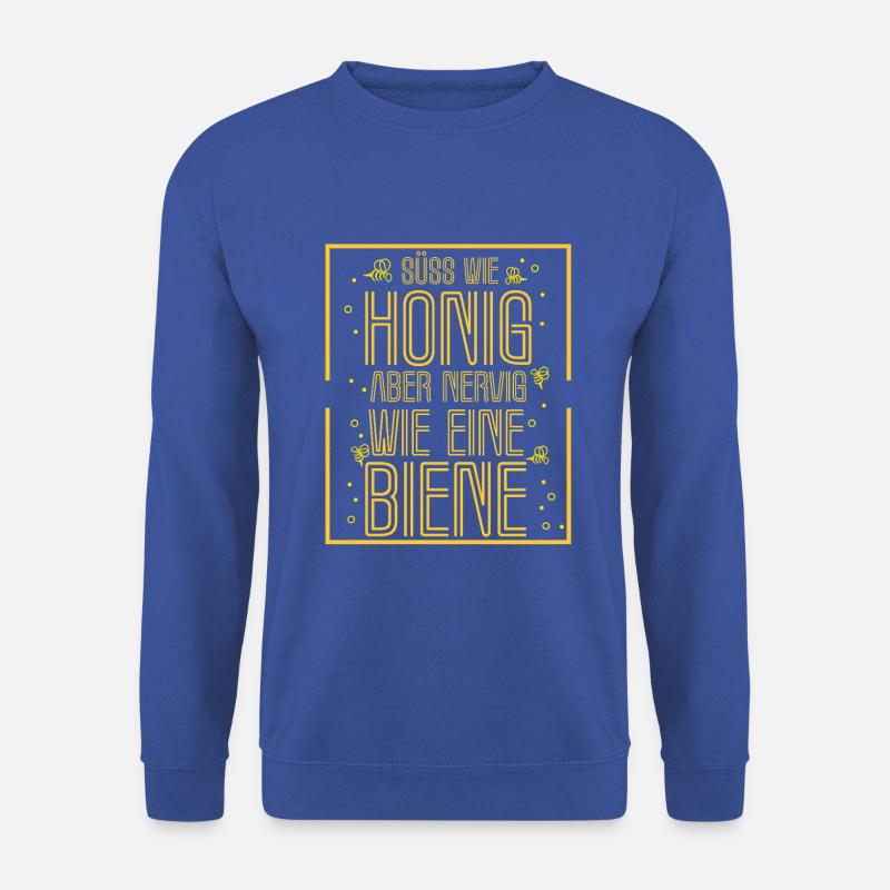 Lustige Imker Geschenke Hobbyimker Imkerei Biene - Unisex Pullover - Royalblau