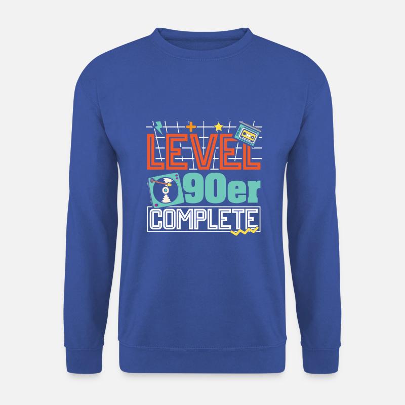 Level -90er Complete - Unisex Pullover - Royalblau