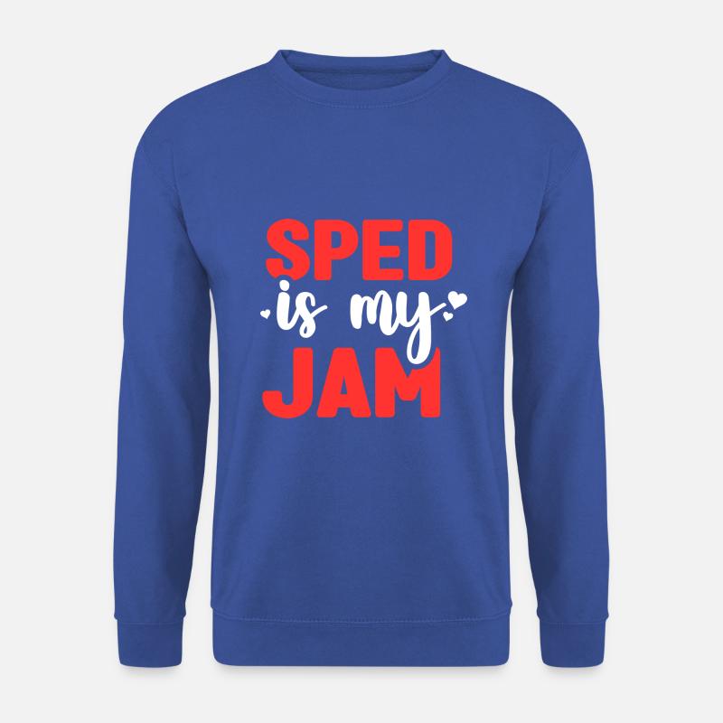 Sped is my jam - Unisex Pullover - Royalblau