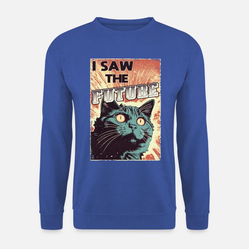 Ich sah die ZUKUNFT - Unisex Pullover - Royalblau