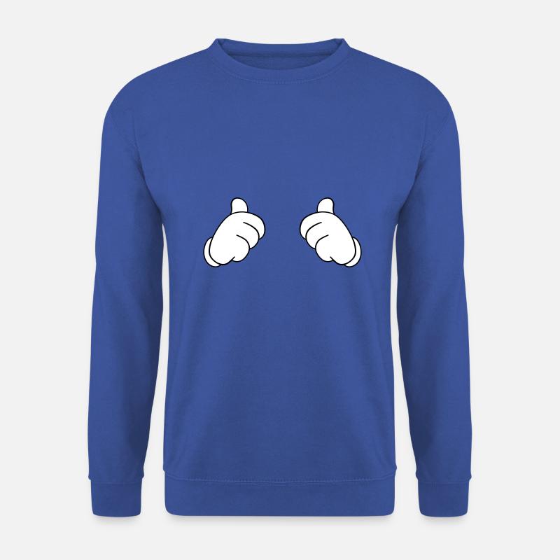 Thumbs - Unisex Pullover - Royalblau
