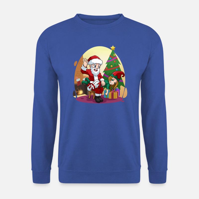 Santa's punishment - Unisex Sweatshirt - royal blue