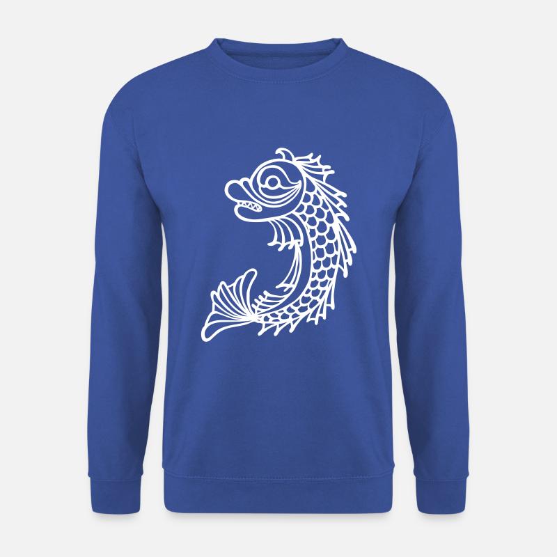 grenobler Delphin - Unisex Pullover - Royalblau