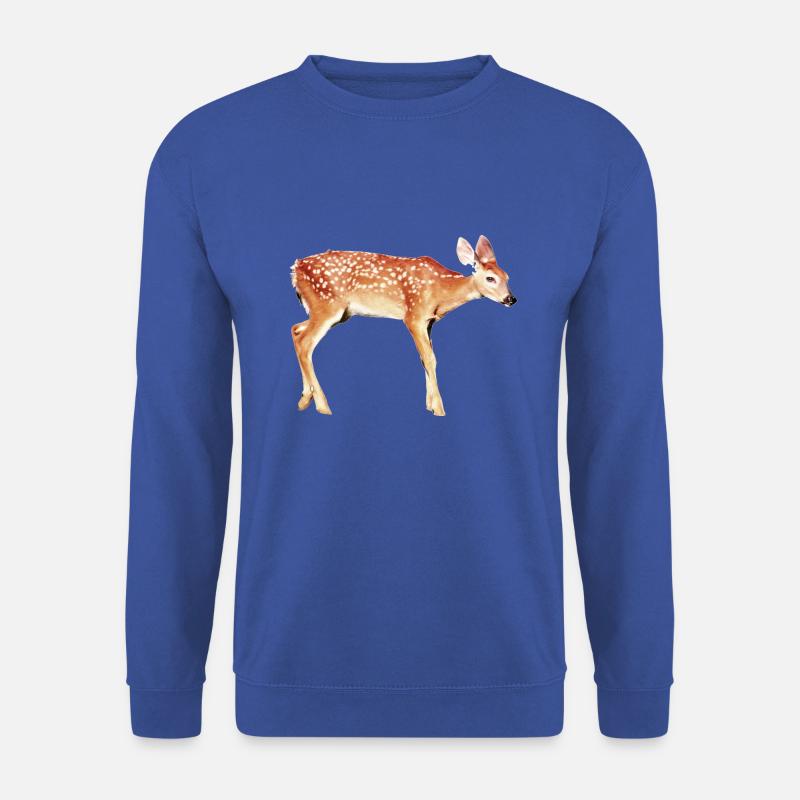 Fowl Reh Bambi - Unisex Pullover - Royalblau