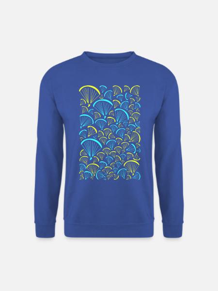 Parapentes dans le ciel - Sweat-shirt Unisexe - bleu royal