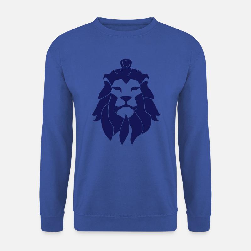 Lion Man - Löwenmann - Unisex Pullover - Royalblau