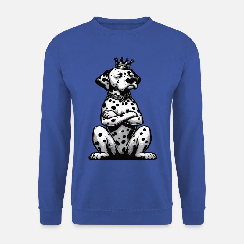 Dalmatiner Dalmatinerhalter Dalmatinerbesitzer - Unisex Pullover - Royalblau