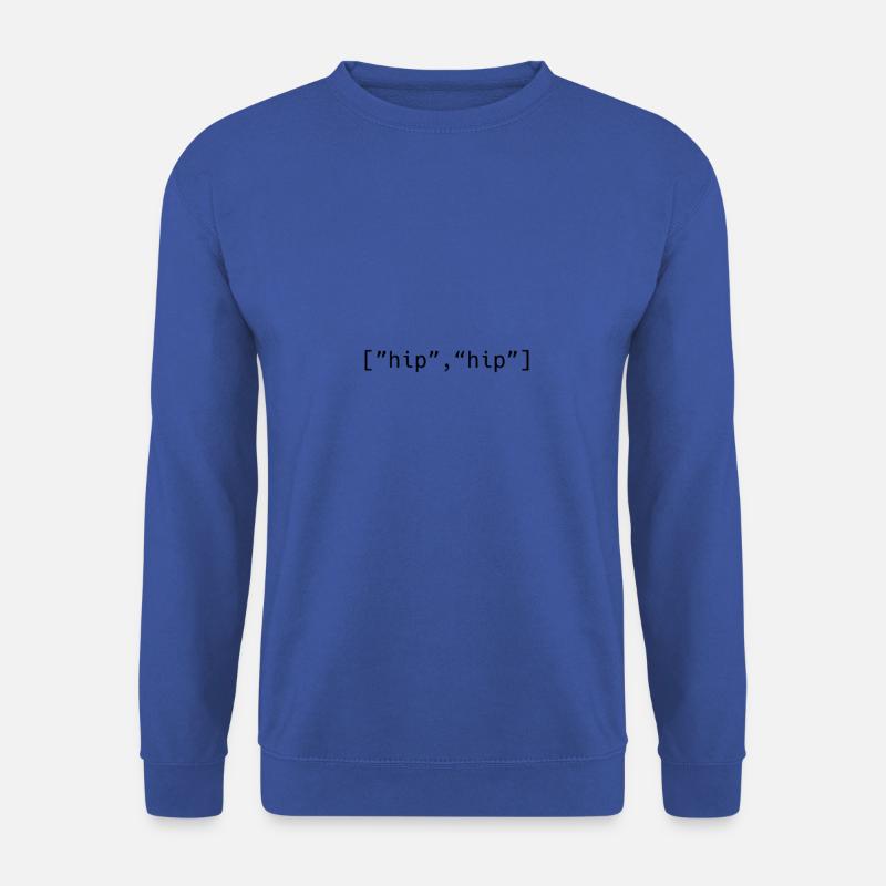 Hip Hip Hooray Programmier-Array - Unisex Pullover - Royalblau
