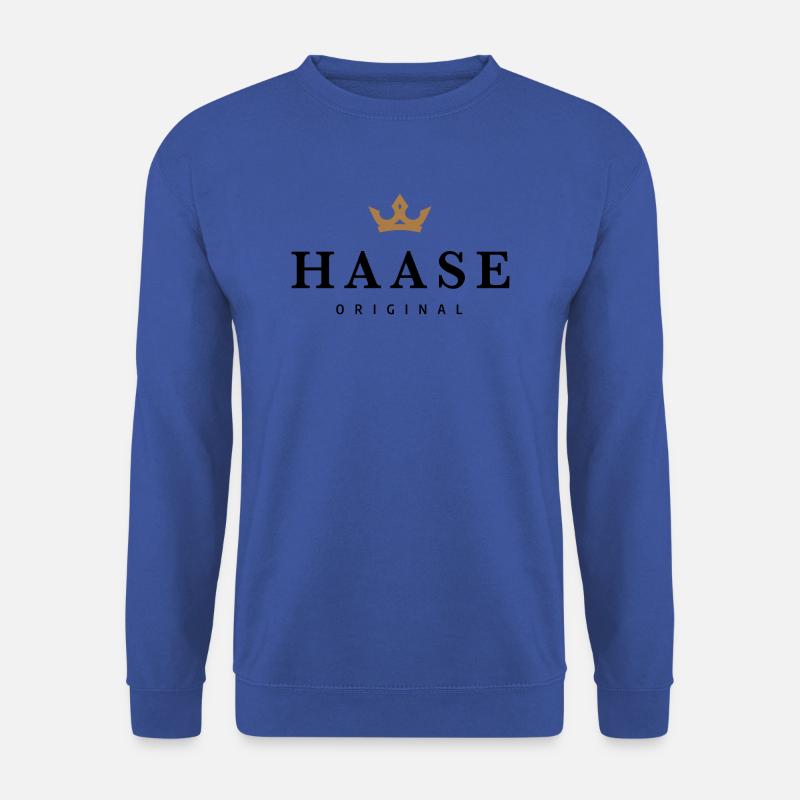 Haase - Unisex Pullover - Royalblau