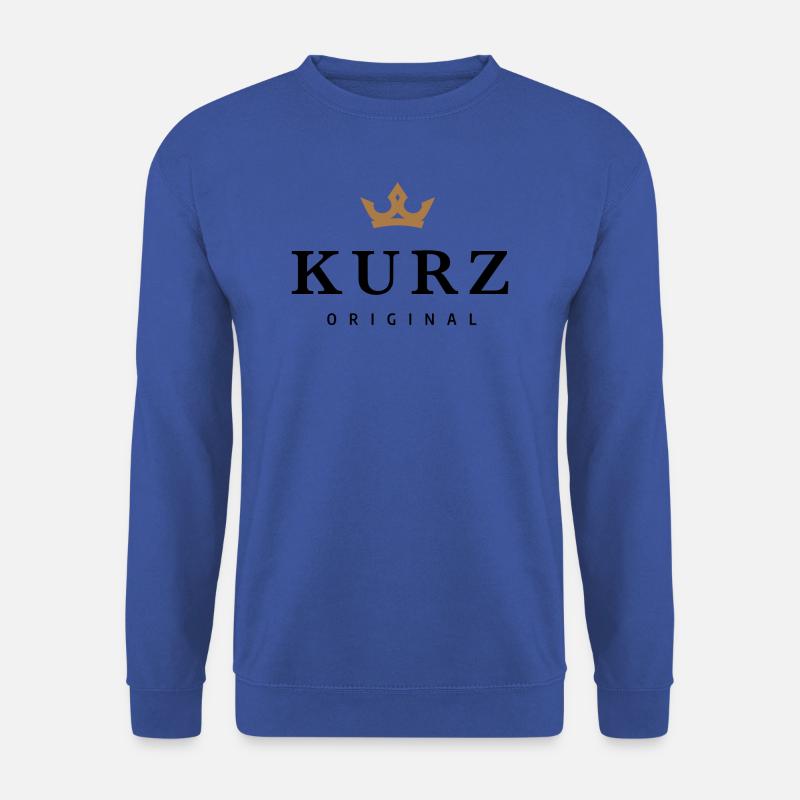 Kurz - Unisex Pullover - Royalblau