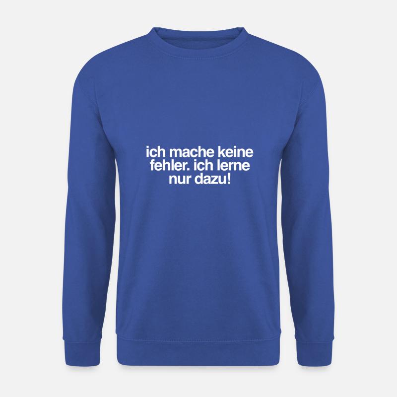 ich lerne - Unisex Pullover - Royalblau