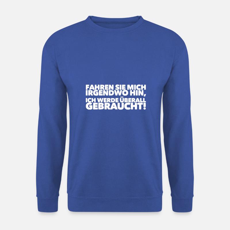 die Welt retten - Unisex Pullover - Royalblau