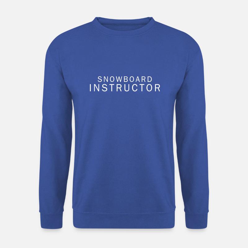 SNOWBOARD INSTRUCTOR - Unisex Sweatshirt - royal blue
