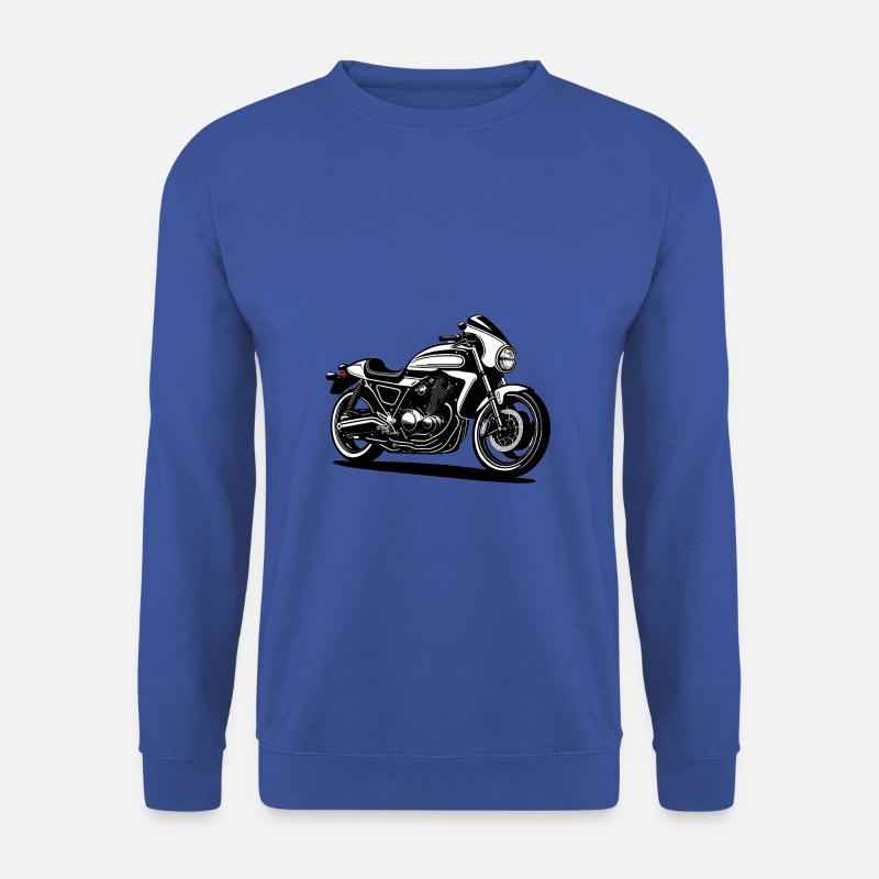 Motorrad Design - Unisex Pullover - Royalblau