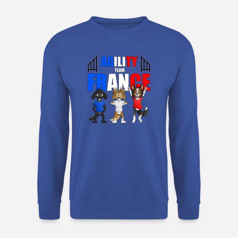 Agility Frankreich - Unisex Pullover - Royalblau