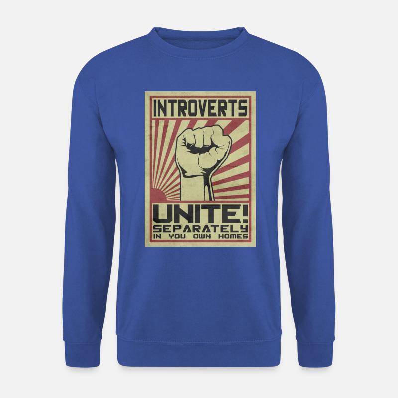 Introvertiert! Vereinen. - Unisex Pullover - Royalblau
