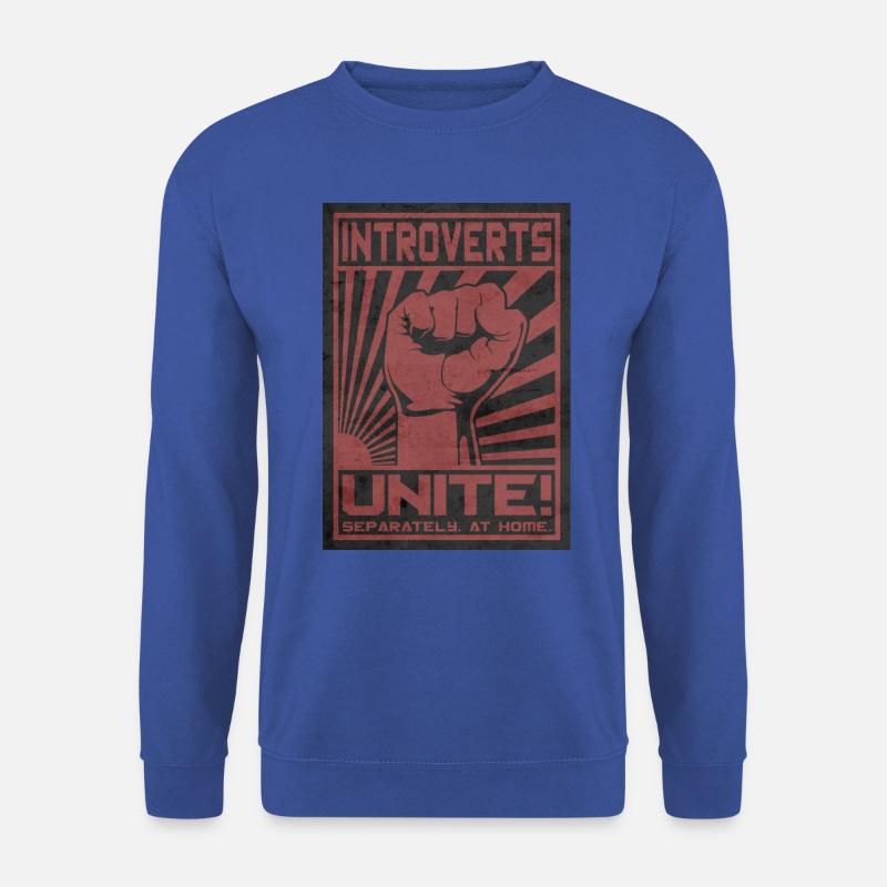 Introvertiert! Vereinen. - Unisex Pullover - Royalblau