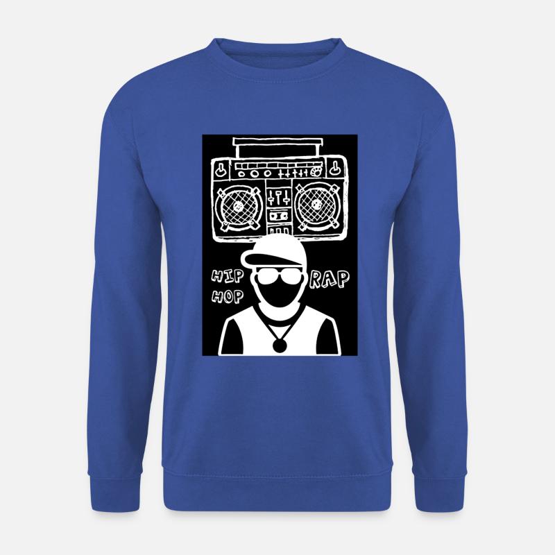 DER RAPPER und das Soundsystem - Unisex Pullover - Royalblau