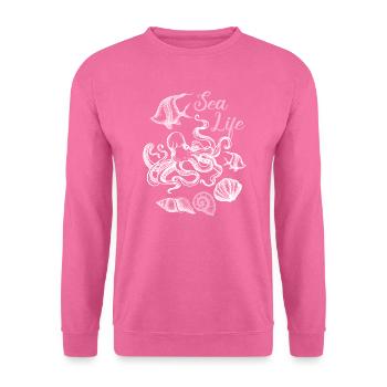 Sea Life - Unisex Pullover - Pink - Vorne