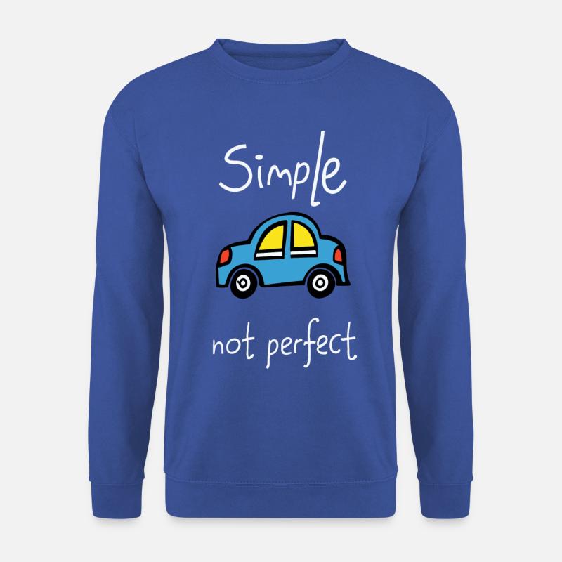 Simple car - Unisex Pullover - Royalblau