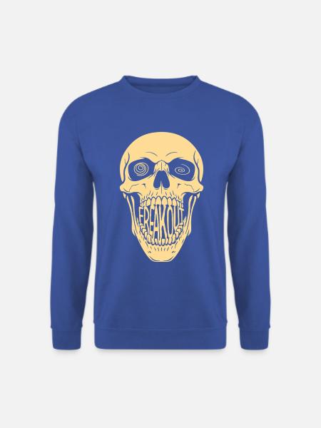 Ausflippen von Schädel - Unisex Pullover - Royalblau