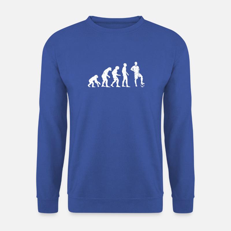 EVOLUTION FOOTBALL! - Unisex Sweatshirt - royal blue