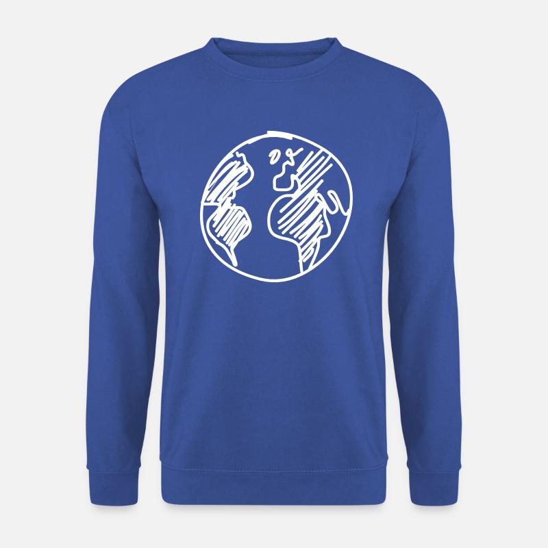 globe - Unisex Sweatshirt - royal blue
